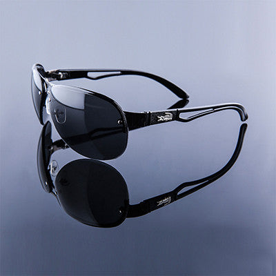 Big size frame UV400 driving sunglasses men brand designer sun glasses for men gradient rimless men sunglasses