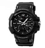 Fashion Outdoor Men Boy Sports Watches SKMEI Brand LED Digital Quartz Multifunction Waterproof Military Watch Dress Wristwatches