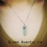New Fashion jewelry Natural Quartz turquoise Agate Amethyst stone pendant necklace Women/Girl lover Valentine's Day gifts