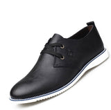 New Fashion men oxfords summer&winter Leather Shoes Men's Flats Shoes Low Men Sneakers for men