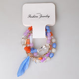 Bracelets For Women Special Offer Top Fashion Summer Style Pulseras High Quality Beads Drawing Process Bracelet Fashion