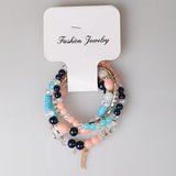 Bracelets For Women Special Offer Top Fashion Summer Style Pulseras High Quality Beads Drawing Process Bracelet Fashion