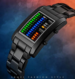 Brand SKMEI 1103 High Quality Alloy Analog Luxury Fashion Men's Wrist Watch New binary led wristwatches