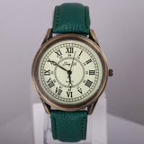 Bronze Tone Lady Vintage Watches Roman Numbers Casual Watch Woman Multicolor Quartz Wristwatch Female Clock relogio feminino