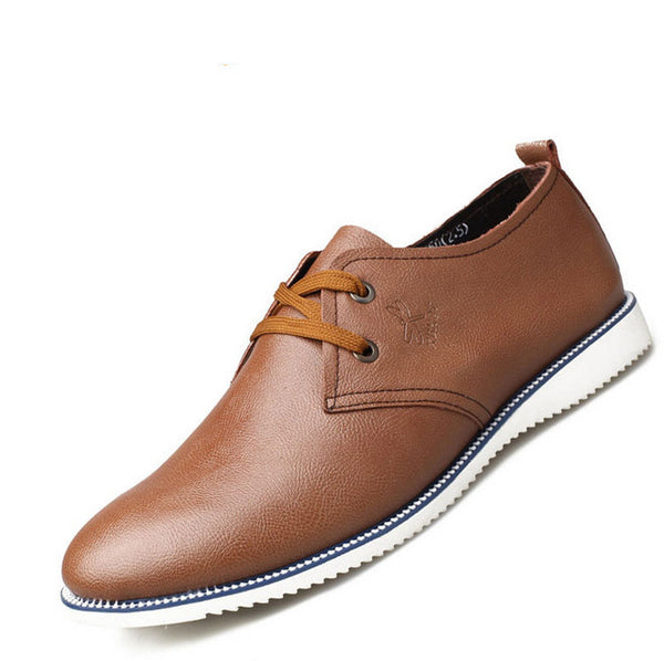 New Fashion men oxfords summer Leather Shoes Men's Flats Shoes Low Men Sneakers for men
