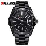 CURREN Luxury Brand Full Stainless Steel Analog Fashion Men's Quartz Watch Business Montre Watch Men Watches Relogio Masculino