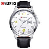 CURREN Rose Gold Fashion Watches Men Luxury Brand Men's Quartz Hour Date Clock Sports Watch Man Army Military Wrist Watch