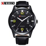 CURREN Rose Gold Fashion Watches Men Luxury Brand Men's Quartz Hour Date Clock Sports Watch Man Army Military Wrist Watch