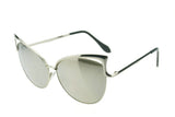 Cat eyes women's sunglasses for women women's sun glasses metal brand designer Vintage retro Sunglasses