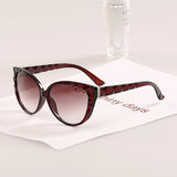 Cat Eye Women Diamond Leg Super fashion sunglasses women new style wave frame sun glasses