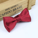 Children Fashion Formal Commercial Classic Solid Color Butterfly Wedding Party Bowtie Kid Suit Tuxedo Dicky Pet Bow Tie