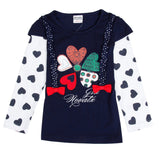 Children Girl t shirt Baby Girl Clothing Fashion Nova Print T Shirt for Girls Spring Autumn Long Sleeve Casual T Shirt For Girl