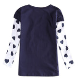 Children Girl t shirt Baby Girl Clothing Fashion Nova Print T Shirt for Girls Spring Autumn Long Sleeve Casual T Shirt For Girl