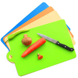 Chopping Blocks Candy color Flexible thin chopping board portable kitchen cooking tools 35*24cm cutting board