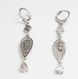 Vintage Eardrop Earrings for Women Zircons Crystal Long Earring Fashion jewelry Gifts 