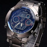 Climbing Watch Men Top Brand Luxury Watch LIANDU Chronograph Watch Casual Multiple Time Zone Wristwatches Erkek Saat Mens