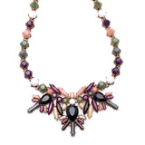 Collar Necklace Fashion Jewelry Feminine Maxi Dress Match Colorful Gem Bohemia Beaded Necklace