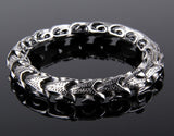 Cool Stainless Steel dragon Grain Bracelets For Men New Arrival Personality Keel Mens Bracelets & Bangles For Man Jewelry