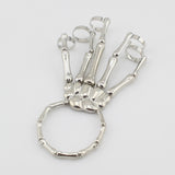 Coolest Unique Fashion Style Halloween Hand Skull Skeleton Elastic Bracelet Bangle
