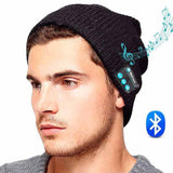 Soft Warm Beanie Hat Wireless Bluetooth Smart Cap Headset Headphone Speaker Mic