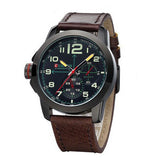 new watches men military watch fashion business watch man leather strap casual Wristwatches