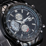 Curren Luxury Brand Stainless Steel Strap Analog Date Men's Quartz Watch Casual Watch Men Wristwatch