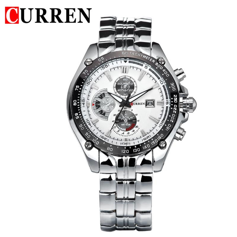 Curren watches men military watch men full steel wristwatches fashion casual water Resistant army sports quartz Clock