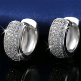 Newest Style Micro Paved AAA Zircon Earrings For Women's Birthday Gift Luxury Woman Earrings 