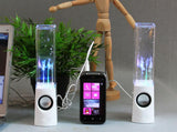 Dancing Water Speaker Active Portable Mini USB LED Light Speaker For iphone ipad PC MP3 MP4 PSP subwoofer water-column audio