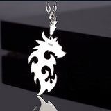 Dragon Shape Accessories Necklaces & Pendants For Men New Fashion Silver Jewelry Necklace