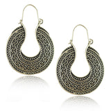 New Vintage Style Antique Silver brincos pendientes earrings for women