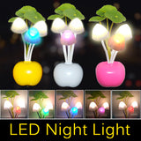 Mushroom Shaped Colorful LED Night Light Home decoration