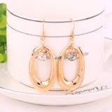 Elegant Beaded Crystal Wedding Jewelry Set Statement Necklace Drop Earrings Fashion Jewelry Ses for Women Fine Jewelry