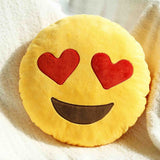 Emoji Decorative Throw Pillow Stuffed Smiley Cushion Home Decor For Sofa Couch Chair Toy Emotional Smile Face Doll 1PCS/Lot