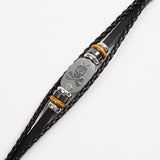 European And American Export Trade Jewelry Skull Leather Bracelet & Bangles For Man Popular Wristband Jewelry