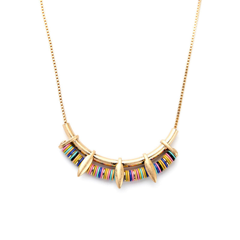 Exclusive Dazzle Color Copper Pendant Necklace Brand Designer New Bulgaria Jewelry