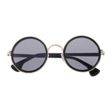 Fashion Brazil illesteva Sunglasses Round Vintage Retro Style Classical Metal Frames Eyewear sun glasses