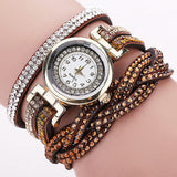 Fashion Luxury Rhinestone Bracelet Women Watch Ladies Quartz Watch Casual Women Wristwatch