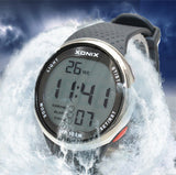 Fashion Men Sports Watches Waterproof 100 Meters Outdoor Fun Digital Watch Swimming Diving Wristwatch Reloj Hombre Montre Homme
