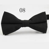 Fashion Mens Bow Tie Oxford Fabric Butterfly Cravat Solid Color Adults Casual Business Bowtie Formal Marriage Bow Ties for Women