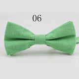 Fashion Mens Bow Tie Oxford Fabric Butterfly Cravat Solid Color Adults Casual Business Bowtie Formal Marriage Bow Ties for Women