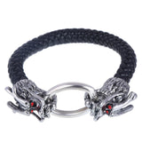 Fashion Punk Skull Stainless Steel Charm bracelet for Women DIY Bracelets & Bangles Charms Bracelets Men Pulseira Jewelry Gift