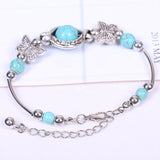 Fashion Turquoise Bracelet & bangles Tibetan Jewelry Bracelet for women Wholesale Vintage Inlayed Gift for Women