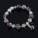Fashion Women Bracelet Crystal Bead Charm Bracelet For Women Jewelry Original Bracelets Gift 