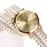 Fashion 15 Colors Summer Style Luxury Casual Geneva Wristwatch Watch Women Gold Bracelet Dress Watch Lady's Quartz