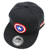 Fashion Boy Baseball Caps For 3-8 Years Old Children Captain America Design Snapback Caps Adjustable Cap For Girl