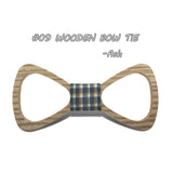 Fashion Handmade Wood Bow ties Bowtie Butterfly Gravata Ties For Men Hollow out Geometric Wooden bow tie
