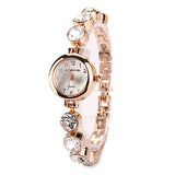 Fashion Hot Selling Casual Stainless Steel Luxury Bracelet Jewelry Wristwatch Women Dress Sport Lady Cause Watch