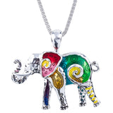 Fashion Jewelry Sets Hight Quality Necklace Sets For Women Jewelry Multicolor Alloy Unique Elephant Design Party Gift