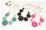 Fashion Jewerly Sets for Women Accessories Vintage Flower Necklace and Earrings Sets Parure Bijoux Femme Statement Collares